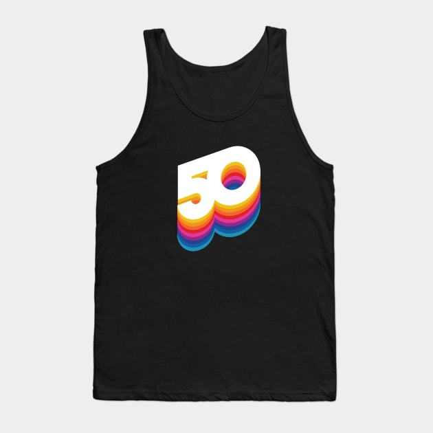 50 (Front) Tank Top by Vicener